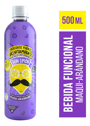 Don Limón Bebida Maqui Arándano 500 Ml