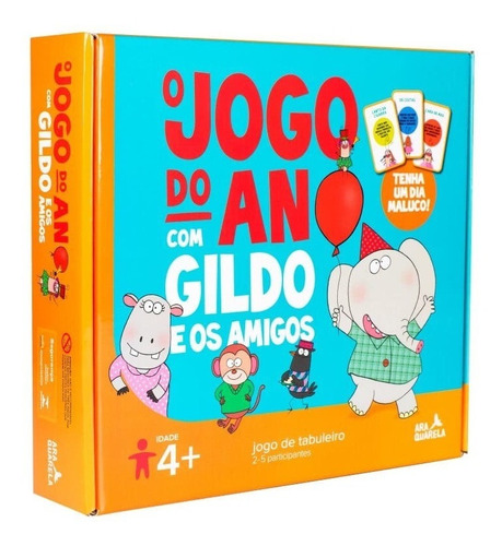 Jogo De Tabuleiro O Jogo Do Ano Com Gildo E Os Amigos