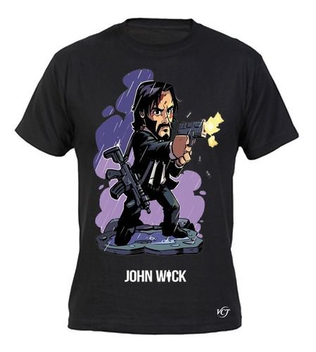 Polera Estampada John Wick