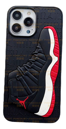 Funda Jordan Design Para iPhone 12 Pink Poetry 3d Tpu