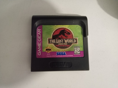 Jurassic Park The Lost World Game Gear