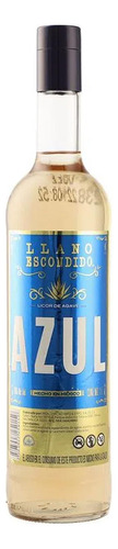 Pack De 4 Licor De Agave Llano Escondido Azul 1 L