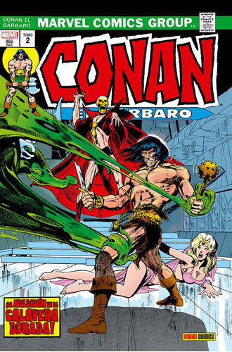 Conan El Barbaro (la Etapa Marvel Original 2), De Thomas, Roy. Editorial Panini Comics, Tapa Dura En Español