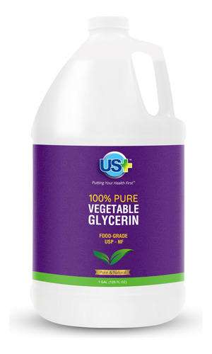 Us+ Glicerina Vegetal 100% Pura, Farmaceutica Y De Grado Ali
