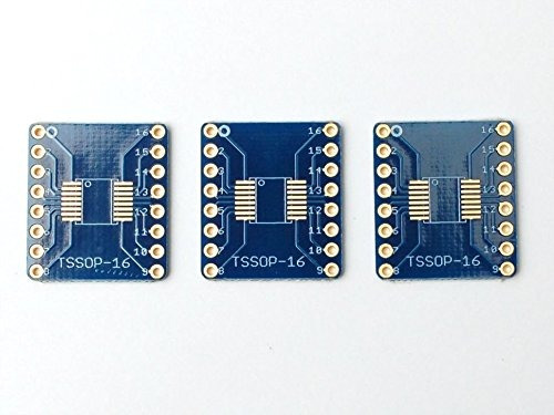 Adafruit Smt Breakout Pcb For Soic-16 Or Tssop-16 - 3 Pack