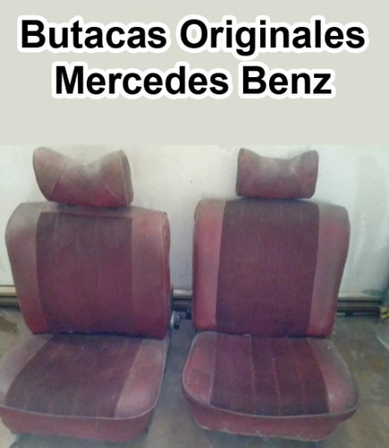 Butacas O Asientos Mercedes Benz