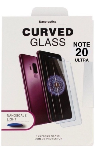 Vidrio Templado Curvo Uv Para Samsung Galaxy Note 20 Ultra