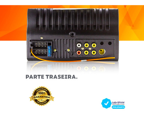 Kit Multimidia Toyota Mp5 Camera Moldura Espelha Usb Ios And