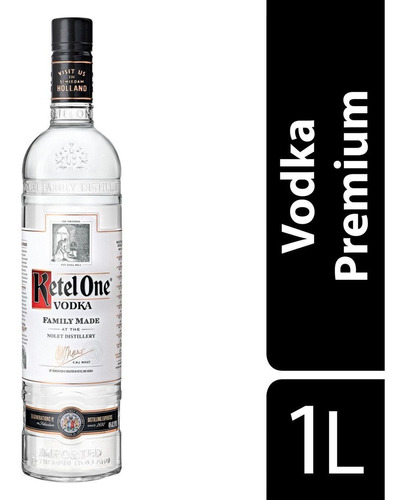 Vodka Destilada Ketel One Garrafa 1l