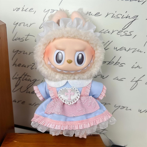 Y Conjunto De Várias Roupas Labubu Para Bonecas De 17 Cm