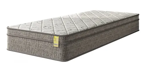 Colchão Solteirão Dreemy Mega D45 96x203x25 Cinza Apolospuma Cor