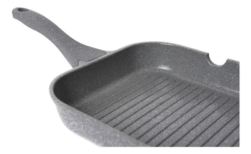 Imagen 7 de 8 de Maestro De Cocina Bifera De Ceramica Grill Premium 24cm