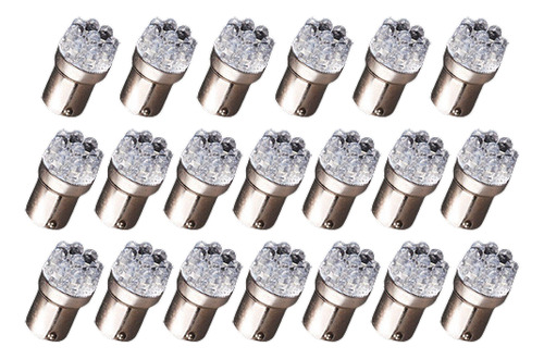 20 X Puro Blanco 1156 Ba15s 9 Smd Camper Rv Trailer Intermit