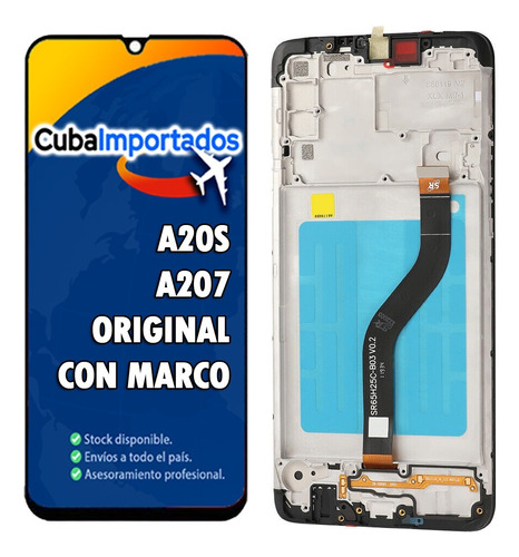 Modulo Samsung A20s A207 Display Original