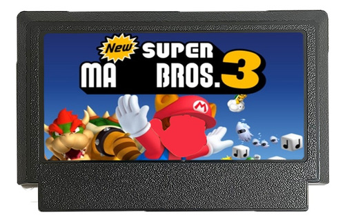 Nuevo Super Mario Bros.3 - Cartucho De Juego Famicom Fc De 8