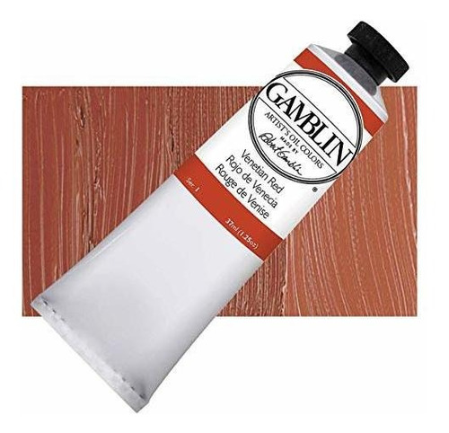 Gamblin Artists Oil Colors Veneciano Rojo 37 Ml