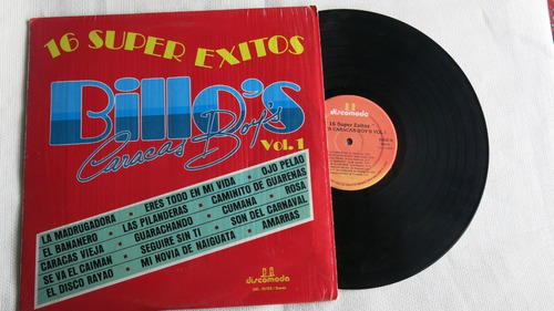 Vinyl Vinilo Lp Acetato |6 Super Exitos Caracas Boys Vol 1