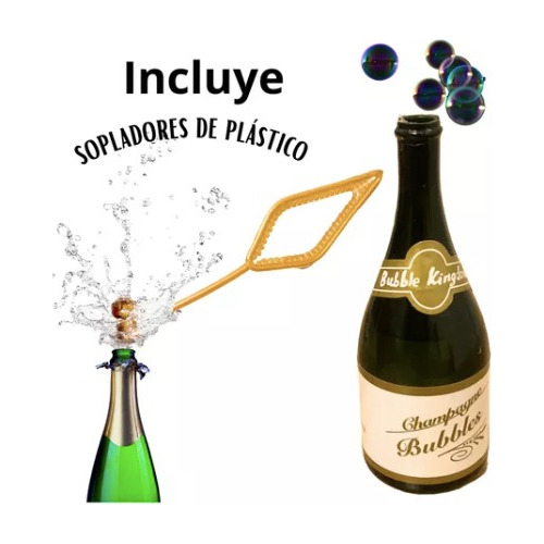 24 Pzas De Botellas Burbujas De Champaña Para Boda O Evento