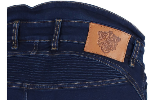 Imagen 2 de 10 de Pantalón Motociclista Kevlar Black Label Biker Stelvio