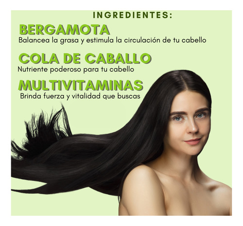 Shampoo Bergamota Elementos Concentrados Florigan® 1lt 2pzas