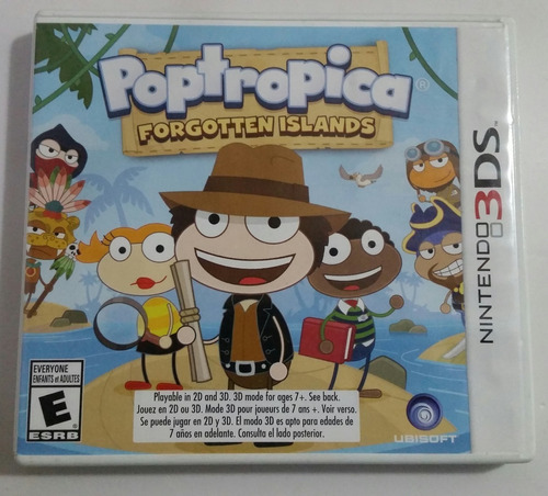 Poptropica Forgotten Islands-- Usado Completo Nintendo 3ds