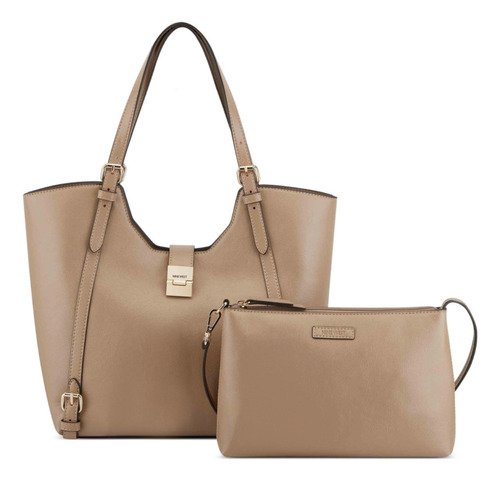 Bolsa Tote Para Mujer Nine West Cafe Claro Ngn136422