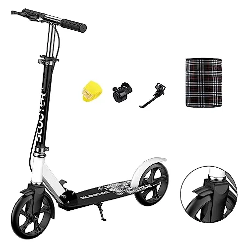 Patinete Plegable Para Niños A Partir De 6 Años, Adolescente