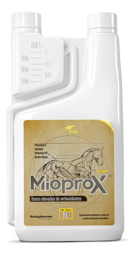 Suplemento Para Cavalos Atletas Botumix Mioprox - 1 Litro