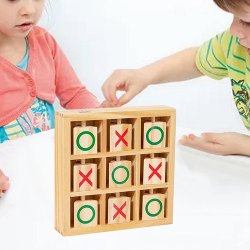 V Juego De Mesa De Madera Toe For Entretenimiento, Juguetes