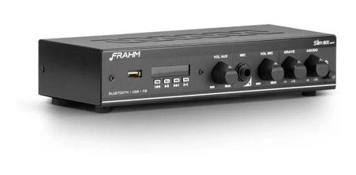 Imagem 1 de 4 de Amplificador Receiver Frahm Slim 800 App
