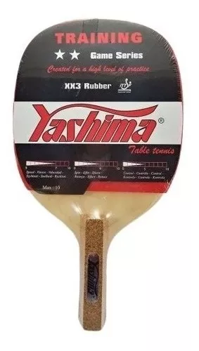 Raquete Caneta c/ Borracha Yashima Ping Pong Selo ITTF - Tênis de Mesa  Store - Loja de Produtos para Tênis de Mesa e Ping Pong