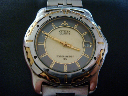 Reloj Citizen Quartz Acero Inox Made In Japan