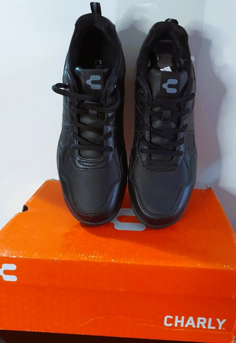 Tenis Charly Estilo 1086025 Color Negro