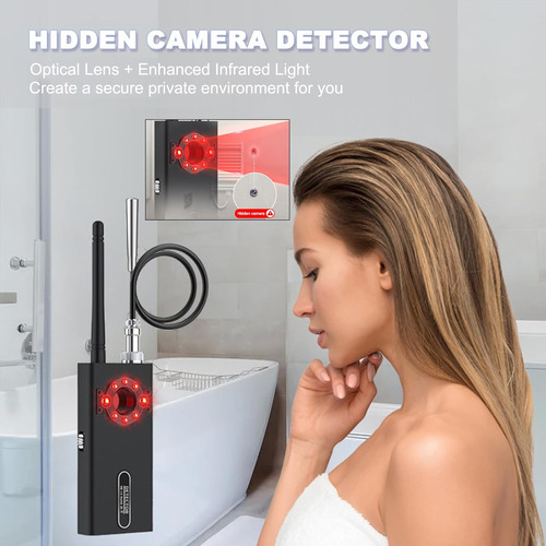 Detector Camaras Microfonos Dispositivos Espias Ocultos G66