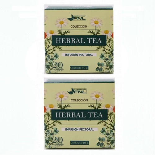 Te Pectoral Herbal Tea 2x20 Infusiones C/u Palto