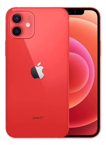 Apple iPhone 12 (64 Gb) - Color Rojo Reacondicionado Grado Ab (Reacondicionado)