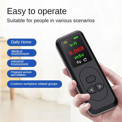 Dosímetro Personal Con Detector De Radiación Nuclear Geiger