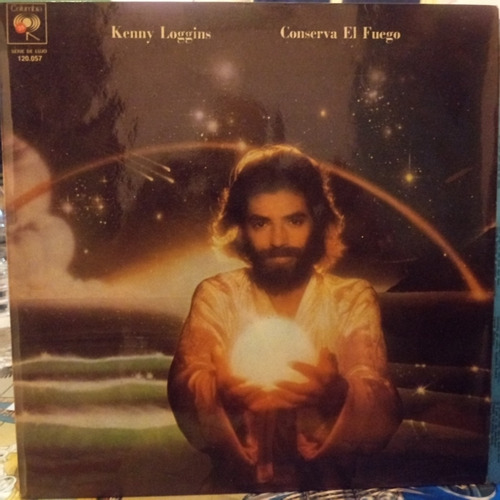 Kenny Loggins Conserva El Fuego Sobre Interno Tapa Vinilo 10