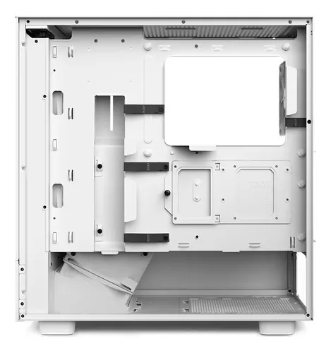 Caja Atx Nzxt H5 Flow Rgb (blanco)