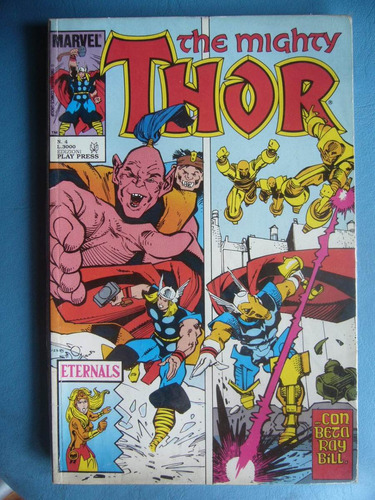 The Mighty Thor Nº 4 / 1991 / Comic Italiano + Eternals