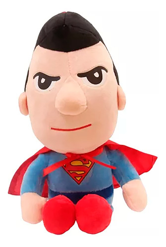 Peluche Superhéroe Superman Dc Comics Liga De Justicia 27 Cm