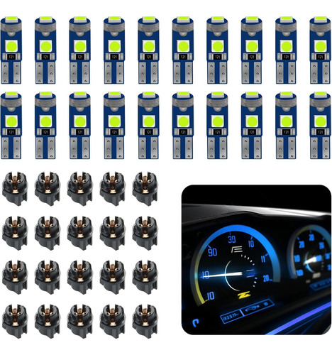 20 Bombillas Led De 74 Bombillas Led T5 Para Tablero, T5 37
