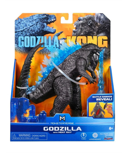 Godzilla Vs King Kong - Godzilla 16cm Con Rayo Azul