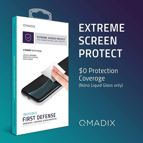 Qmadix Qm-italsp Protector De Cristal Líquido, Color Transpa