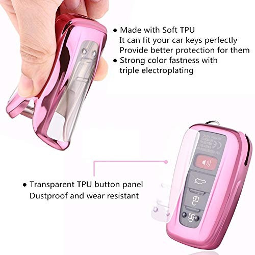 Mofei Para Toyota Key Fob Cover - Tpu Key Fob Estuche Funda