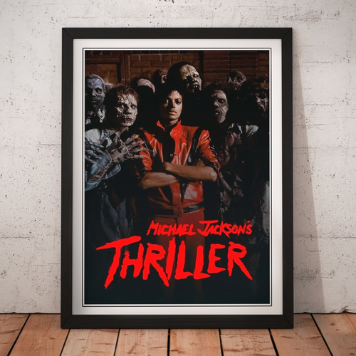 Cuadro Peliculas - Thiller - Poster Movie Michael Jackson