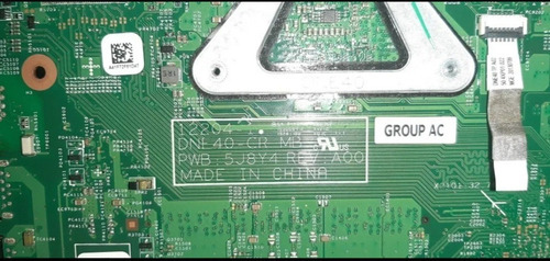Placa Mãe Dne40-cr ( Retirada De Componentes, Duas Placas )