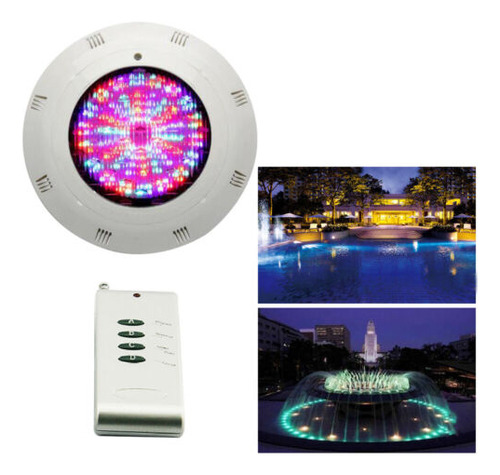 18w 252 Led Rgb Underwater Swimming Pool Light Lamp + Re Ttd