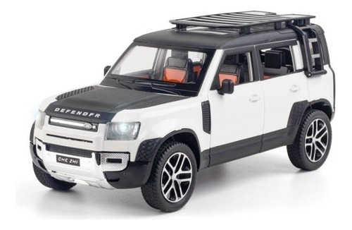 Coche Simulación Modelo Land Rover Defender 1:24