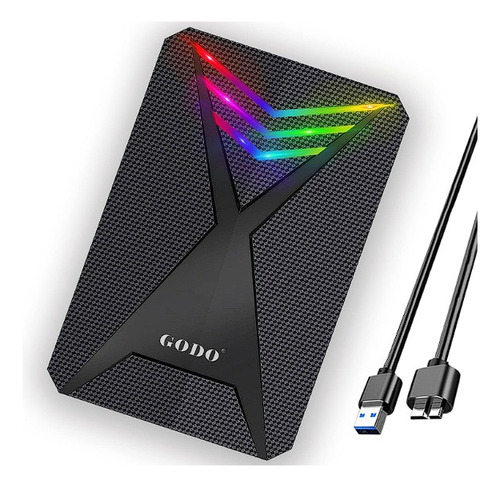 Disco Duro Externo 3.0 Rgb Tipo Gamers 1tb